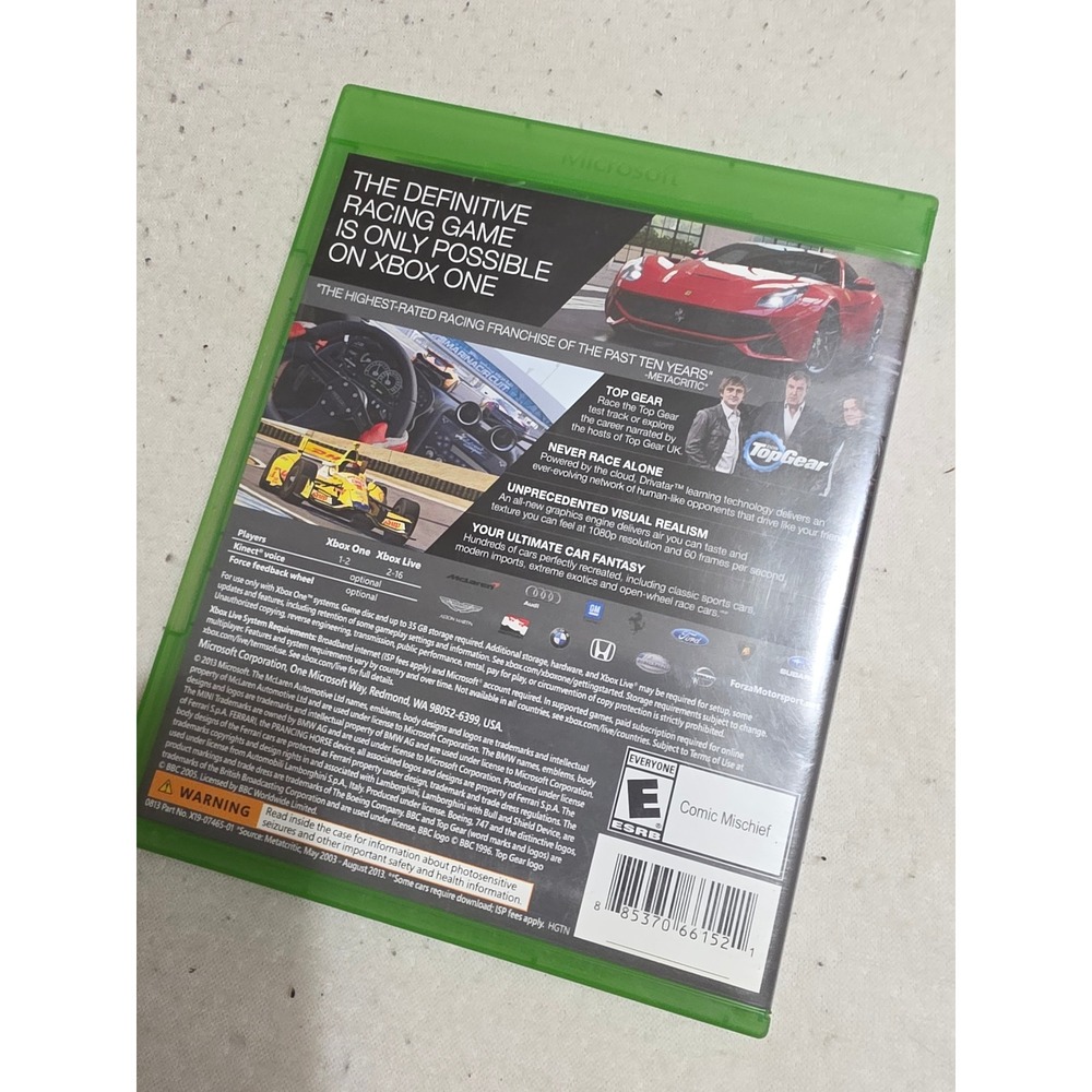 Forza Motorsport 5 Xbox One Microsoft Racing Game Top Gear Edition 2013 - Picture 2 of 3